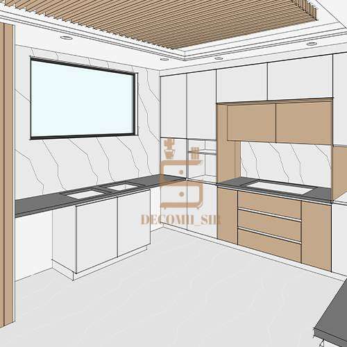 نقشه اجرایی کابینت
