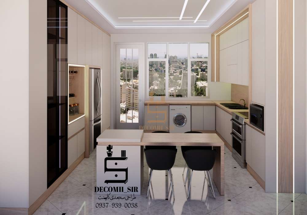 نقشه کابینت آشپزخانه کوچک